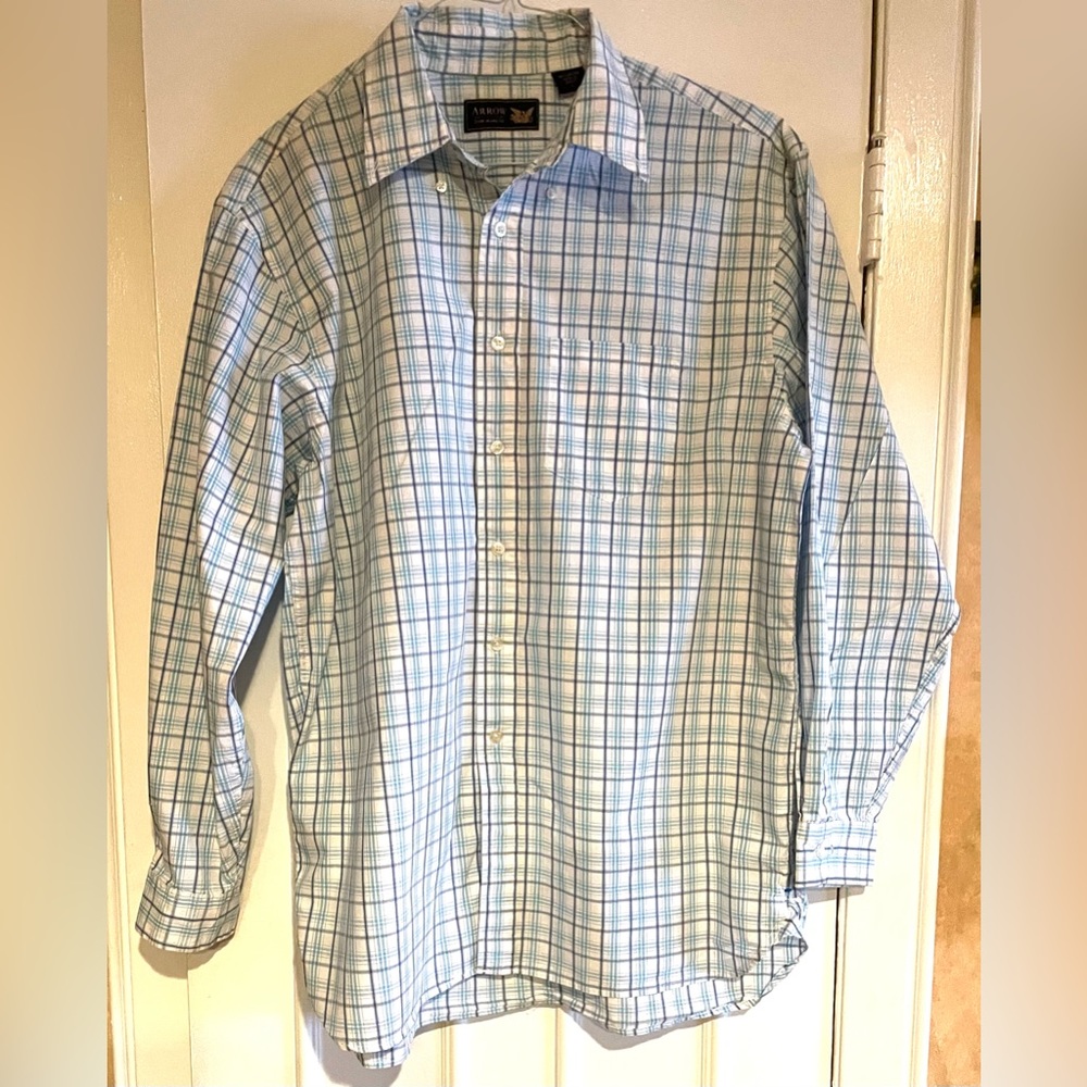 Arrow Long Sleeve Multi Color Casual Button-Down Shirt